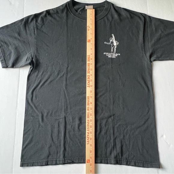 AC/DC stiff lower back tour 2001 crew member t shirt size xl - Picture 4 of 8